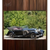 Металлическая табличка Mercedes-Benz 540K Cabriolet C by Sindelfingen